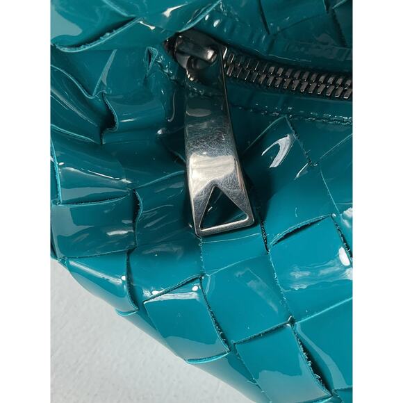 Bottega Veneta Mini 'Jodie' Blue Leather Bag - Picture 8 of 11